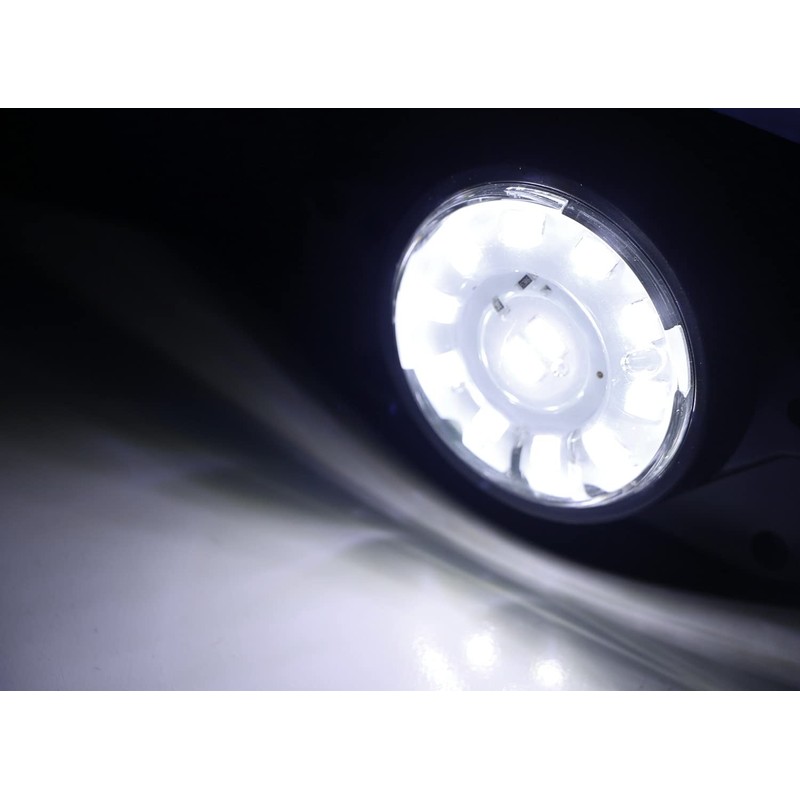 iJDMTOY Xenon White 12-LED Surface Flush Mount LED Lighting Kit