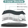 AEROiVi Car Seat Cushion for Driving, Breathable 3D Air Mesh,