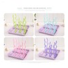 Baby Bottle Drying Rack PP Safe Foldable Portable Baby Bottle