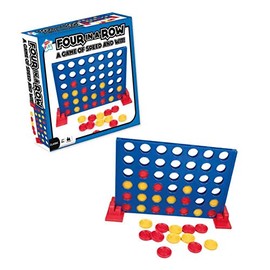 4 In a Row Traditional Family Kids Classic Family Board Games Children Fun Toy, Stocking filler, Birthday Gift, Party Game.