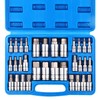 CASOMAN 33 Piece Master Hex Bit Socket Set, S2 Steel,