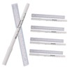 minkissy Microblading Positioning Pen Ruler Eyebrow Stencils for Accurate Brows