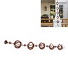 Hanging Rain Chain Metal Decorative Rotating Hollow Rain Chain for