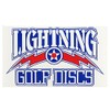 Lightning Golf Discs Logo Disc Golf Sticker - Large