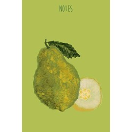 Notes: BERGAMOT ORANGE, Fruit Notebook, Composition Book, Journal, Diary, 6"x9"
