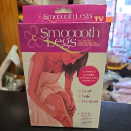 Smooth Legs 2 NEW Smooth Legs Natural Exfoliating Kit Hair Removal Pads Face Upper Lip Leg