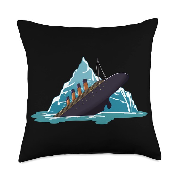 Titanic RMS Titanic Gifts History RMS Titanic Gift Throw Pillow,