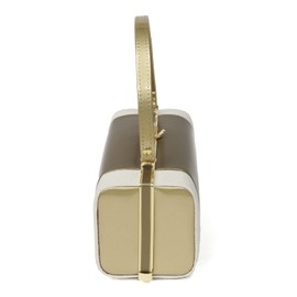 kimonocafe Kimonocafe Long Sleeve Bag, Made in Japan, Simple, Plain, Large, Classic, Adult, Visiting Wear, Coming of Age Ceremony, gold