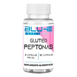 Glúteo Peptona Blu-e 90caps Crecimiento Metforpepto Natural