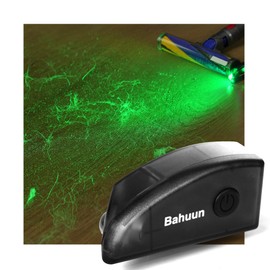 Bahuun Vacuum Cleaner Dust Display LED,Compatible with Dyson & All Vacuum Cleaners,Reveal Microscopic Dust & Illuminate Invisible Pet,Cat, Dog Fur,Vacuum Accessories Upgrade Vacuum Attachments (Black)