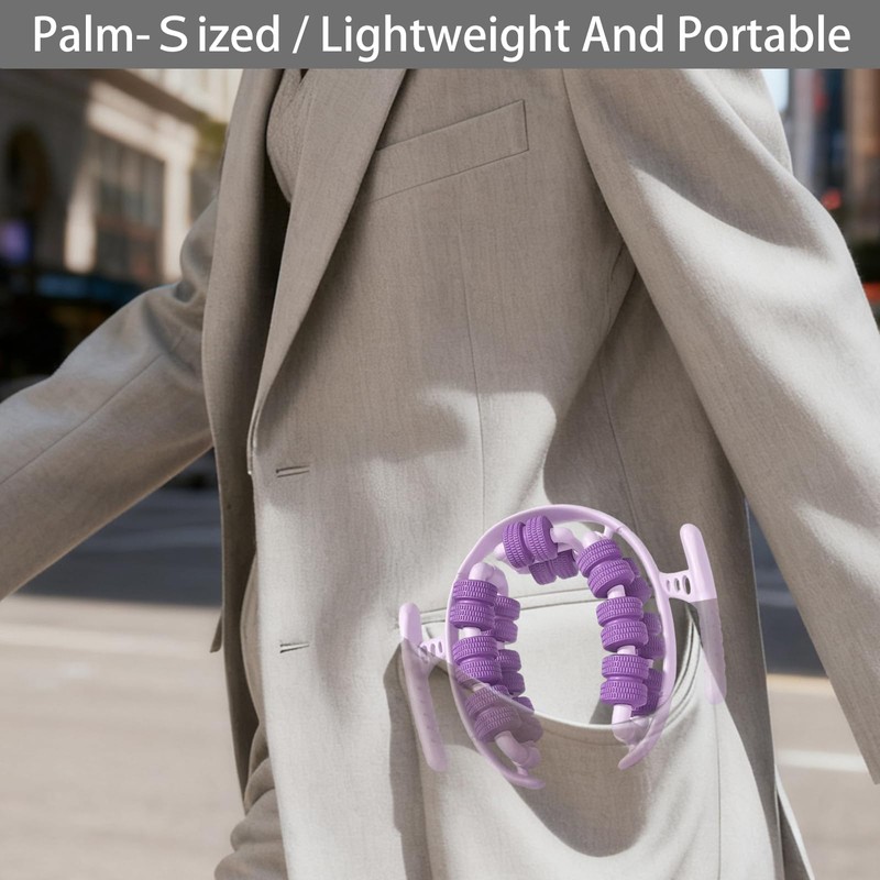 Triforde Travel Leg Massager, Office Massage Roller，No Assembly Portable Massage