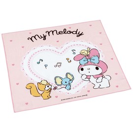 Skater KB4-A My Melody Lunch Cloth, Sanrio, 16.9 x 16.9 inches (43 x 43 cm), Made in Japan
