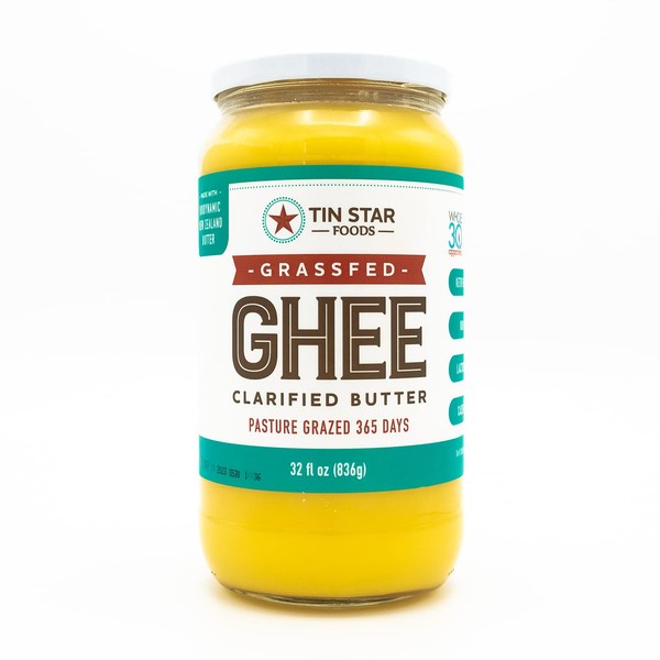 Tin Star Foods - Grassfed Ghee (Grassfed Biodynamic)