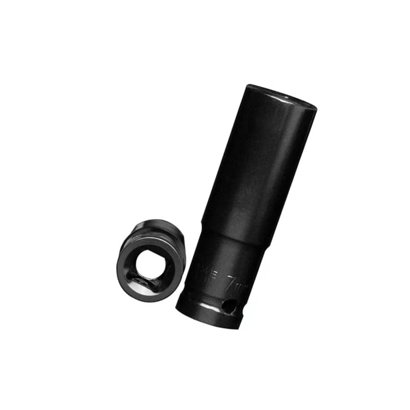 17MM Impact Socket 1/2 Inch Drive, Deep 6-Point Wheel Nut