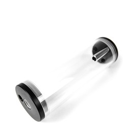 Barrow 220mm Transparent Mutliport Reservoir - Acrylic/Acetal - Black (YPH65-220-V2)