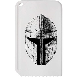Azeeda 'Knight Helmet Front View' Plastic Ice Scraper (IC00042211)