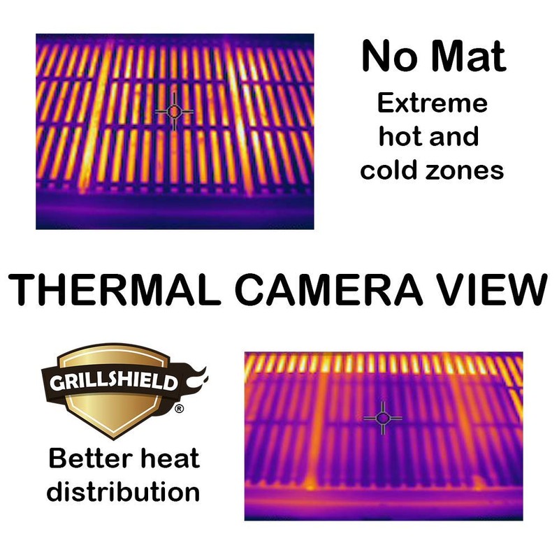 GrillShield - 3 Heavy Duty 600 Degree Grill and Bake