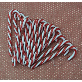 Gisela Graham Christmas Box of 12 Candy Canes Tree Decorations by Gisela Graham