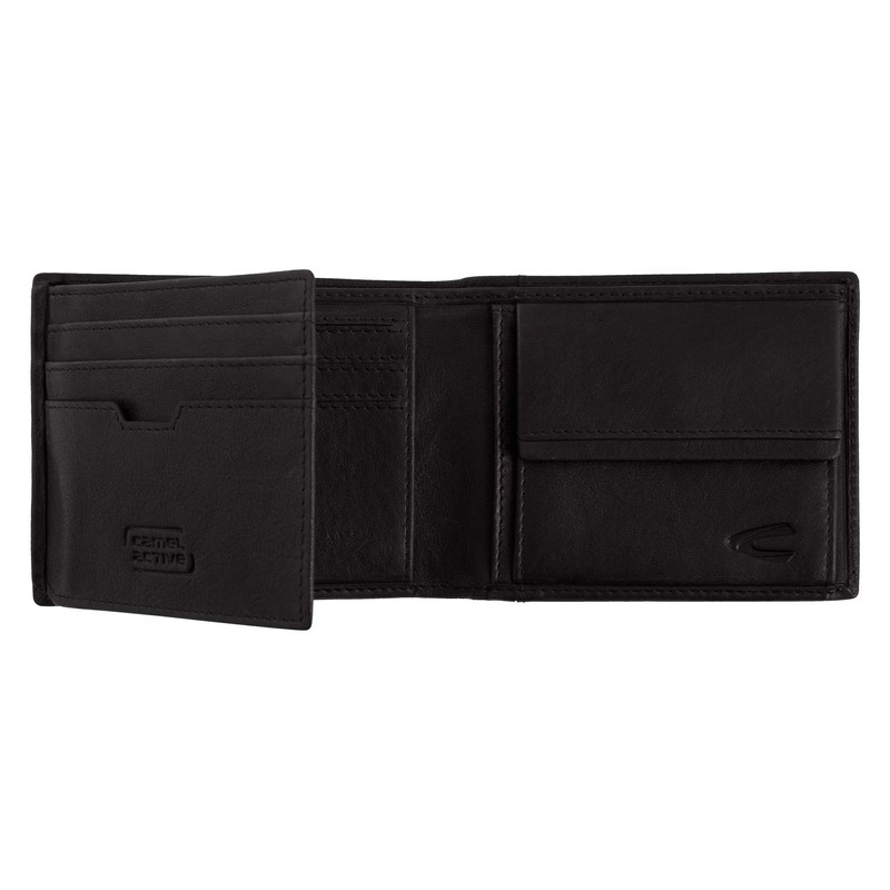 camel active Osaka Coin Pouch, 11 cm, Black (Schwarz)