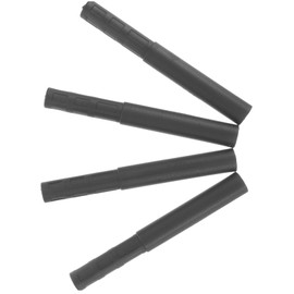 Kisangel 4pcs Carbon Fiber Golf Shaft Extenders Replaceable Golf Club Extension Rods for Improved Performance and Easy Installation