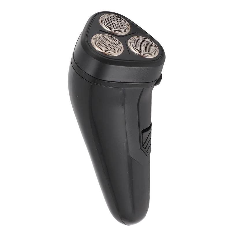 Electric Beard Trimmer 3 Floating Heads Rechargeable Precise Cutting Cordless