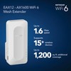 NETGEAR WiFi 6 Mesh Range Extender (EAX12) - Add up
