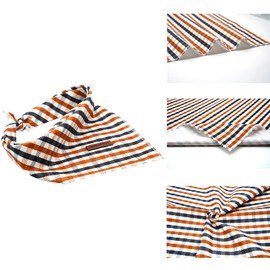 Lionheart Glory Fall Bandana - Washable Soft Dog Scarf, Square Adjustable Boy Dog Bandanas for Medium Large Dogs