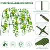 MQHUAYU Cucumber Trellis for Raised Bed,U-Shape Garden Trellis for Climbing