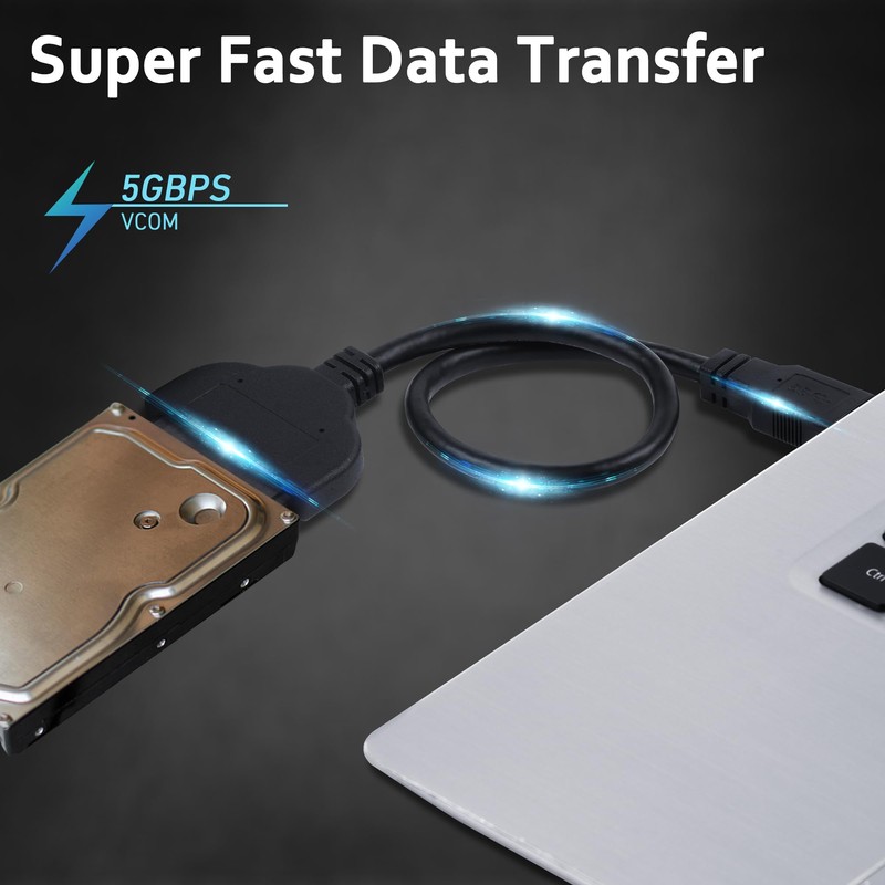 A-Goldnest SATA to USB，Sata to USB Adapter，SATA to USB Cable