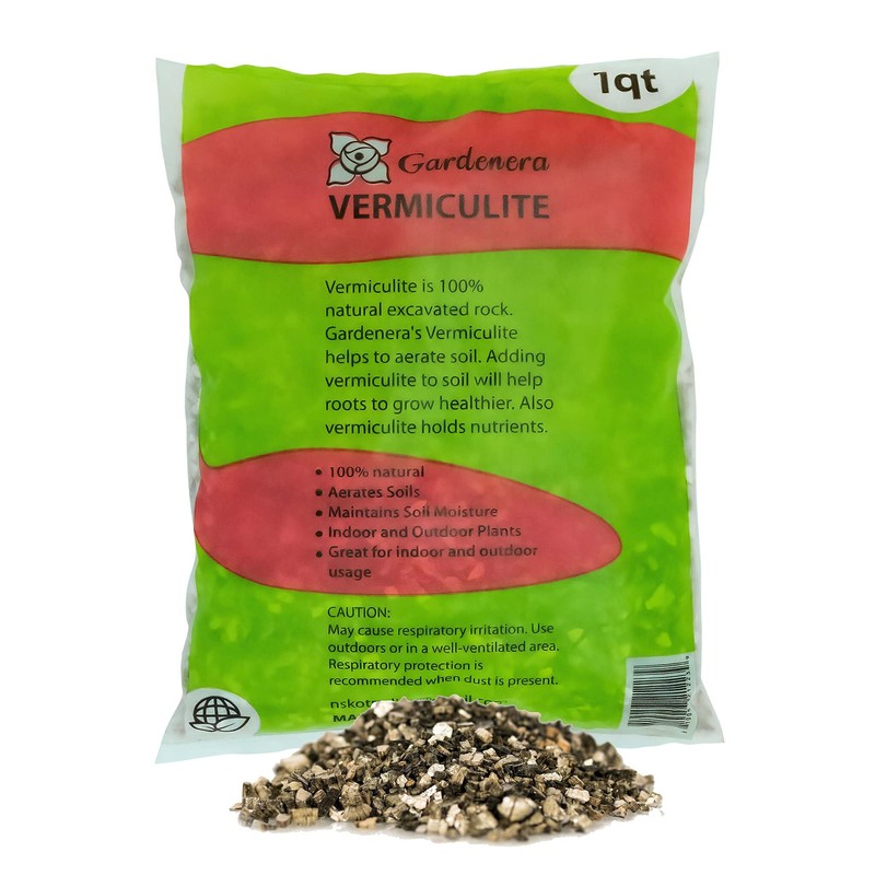 Horticultural Organic Vermiculite by GARDENERA - Medium Grade - Natural