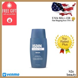 ISDIN Eryfotona Night Serum 50ml Ultra-Fluid Night Serum  and Vitamin E "NIB"