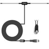 CHHLIUT Universal FM Radio Dipole Antenna, 75 Ohm, 16ft, Screw