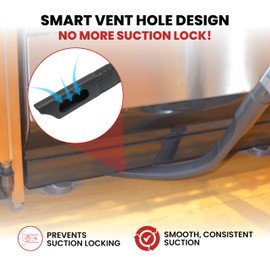 For Miele C1 C2 C3 Vacuum Cleaner Flexible Crevice Tool Attachment 24.8" Extra-Long & Bendable for Hard-to-Reach Areas, Car Interiors, Furniture & Under Appliances - Dryer Vents Vacuum Attachments