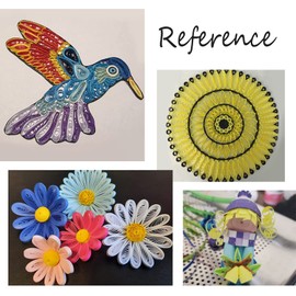 PH PandaHall - 1440 Strips 36 Colors Paper Quilling 3mm Paper Strips, 360strips/bag