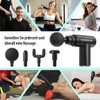 newgen medicals Massage Gun: Compact Cordless Handheld Massager with 4