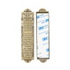 BRTAGG Mezuzah Case with Double Sided Tape, 13.5cm Tall, English