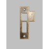 Generic 3-1/2"" Antique Brass Door Strike Plate Latch for Mortise,