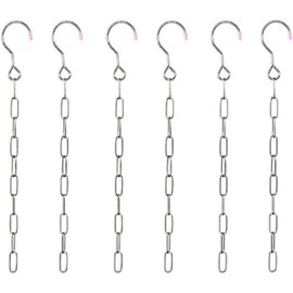 Space-saving and neat clothes. Closet Storage Chain Hangers, Space Saver Hangers, Set of 6, Closet Storage, 90% Space Saving, Wardrobe Organization