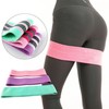 Resistance Band Fitness Exercise Bands with 3 Resistance Levels for