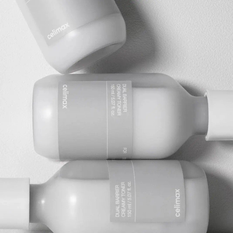 Tónico Cremoso De Doble Barrera Celimax | Ceramidas, Péptido