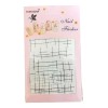 Stickers Uñas Paquete 12 Plantillas Diseños Varios Grecas