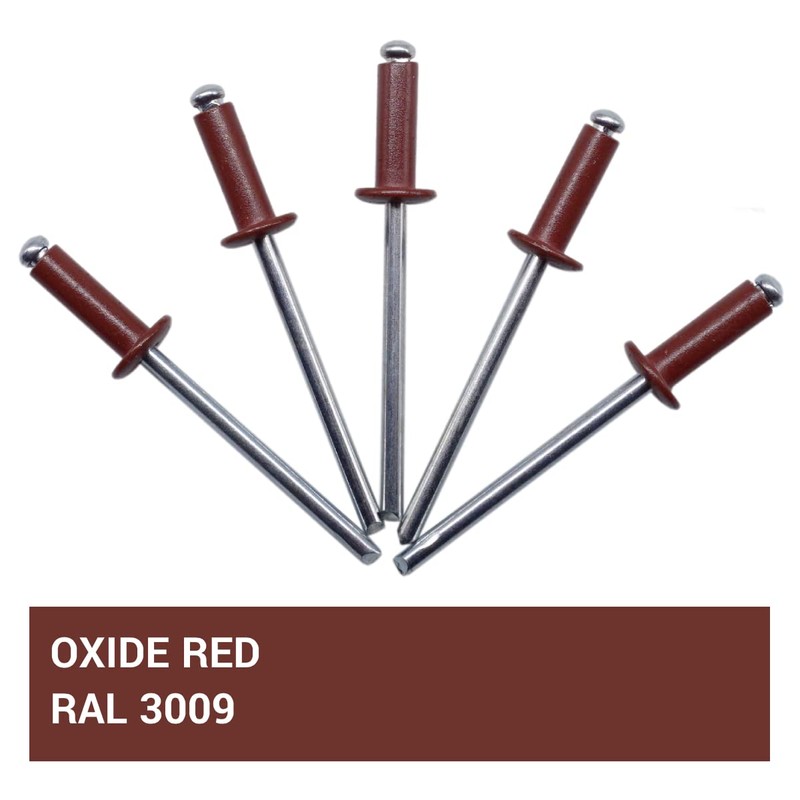 (Pack of 80) Varnished Blind Rivets 4.0 x 12 mm,