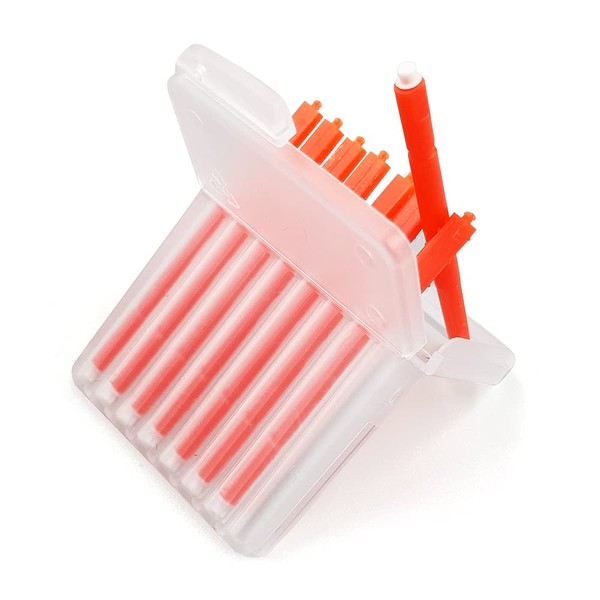 40-Pcs 1mm Phonak Hearing Aid Ear Wax Guard Filters Cleaning Tool Accessories Hearing Aid Wax Guard Filters for phonak, widex, Unitron and Resound Hear Clear Hearing aid Filters (red Rod 5 Packs)
