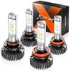 Sealight Focos LED 9005/HB3 H11 Plug and Play 60000 LM,