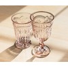 Abbott Collection 27-Desiree/GOB Flower Wine Goblet