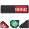 DIYEAH 1 Set Privacy Door Sign Vacant Occupied Sign Slider