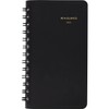 AT-A-GLANCE 2024 Weekly Planner, 2-1/2" x 4-1/2", Pocket Size, Black