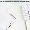 MY CHORES Chart for Kids, Wieat 2 Pcs Memo Board