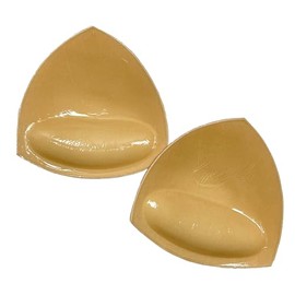 Kixies Stickies Double-Sided Adhesive Push-Up Inserts | Invisible Breast Lift Pads | Reusable & Skin-Friendly, A-C Brown