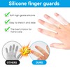 10 Pcs Finger Sleeves Protectors Silicone Finger Protectors Silicone Finger